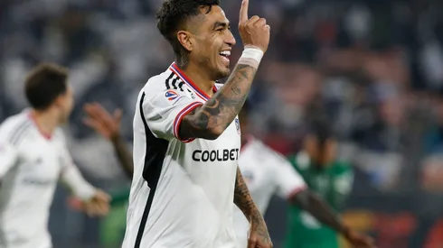 El delantero Darío Lezcano tiene contrato con Colo Colo hasta 2024. (Foto: Photosport)