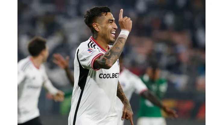 El delantero Darío Lezcano tiene contrato con Colo Colo hasta 2024. (Foto: Photosport)
