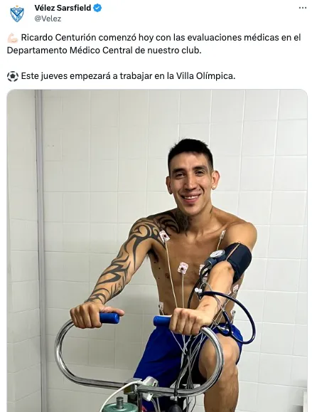 Ricardo Centurión busca una nueva oportunidad en el fútbol con Gustavo Quinteros en la banca de Vélez