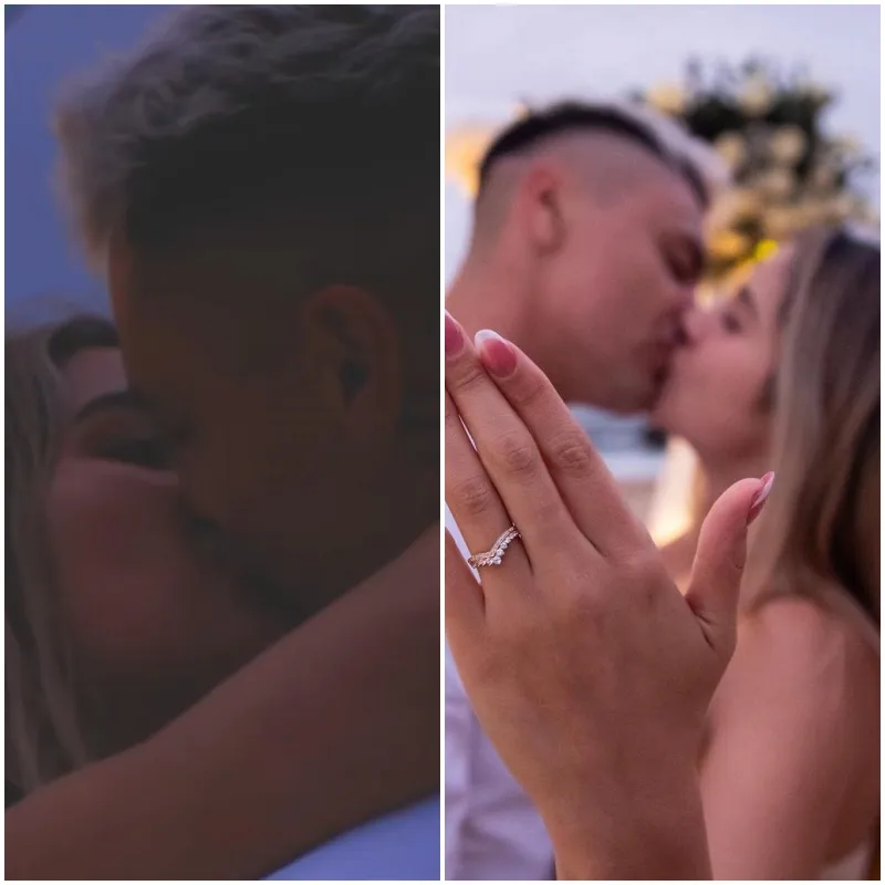 Hace unos días, Campos publicaba imágenes de una especie de boda/compromiso con su novia (Instagram)