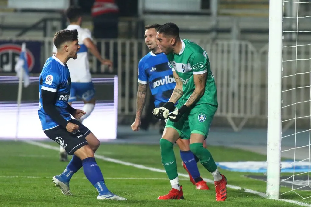 Castellón fue una de las figuras en la obtención del título de Huachipato | FOTO: Jorge Loyola/Photosport