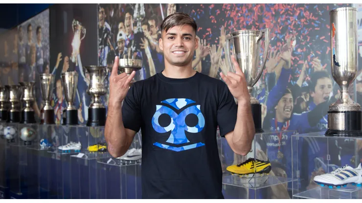 Hormazábal ya fue presentado como nuevo jugador de Universidad de Chile.