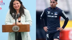 La Ministra de la Mujer ratificó que sí habrá juicio contra el futbolista de Colo Colo. (Foto: Aton/Photosport)