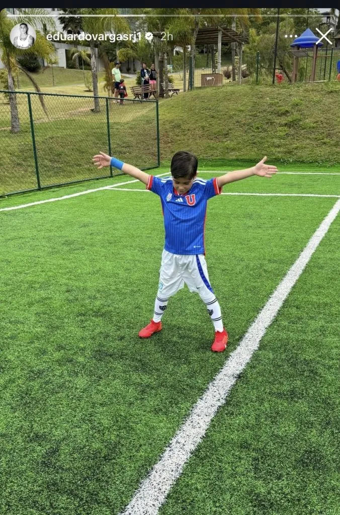 La publicación de Eduardo Vargas