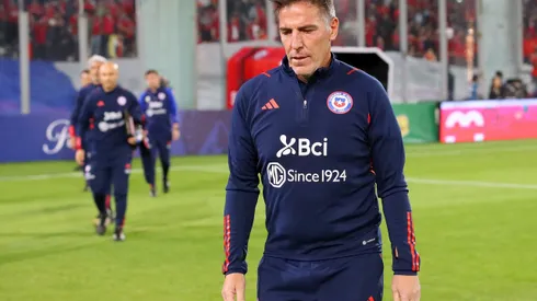 Eduardo Berizzo renunció a la Roja tras el empate ante Paraguay en Santiago.