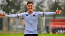 Enzo Riquelme ya está en Colo Colo. Terminó su préstamo en San Marcos de Arica.