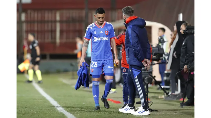Nery Domínguez se despide de la Universidad de Chile (Foto: Photosport)