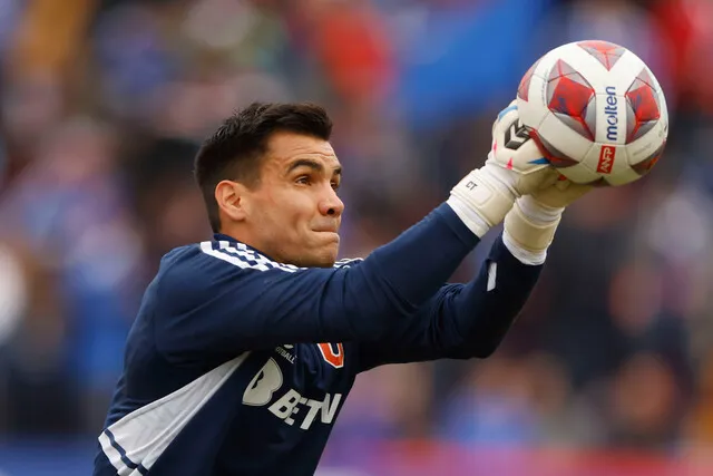 Toselli terminó siendo el arquero titular de la U (Photosport)