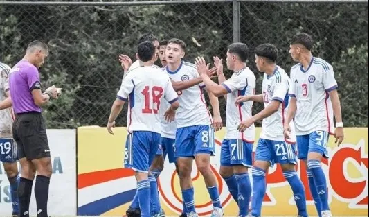 Arce y Vásquez fueron parte del equipo chileno en el Torneo Promesas en Paraguay (ANFP)