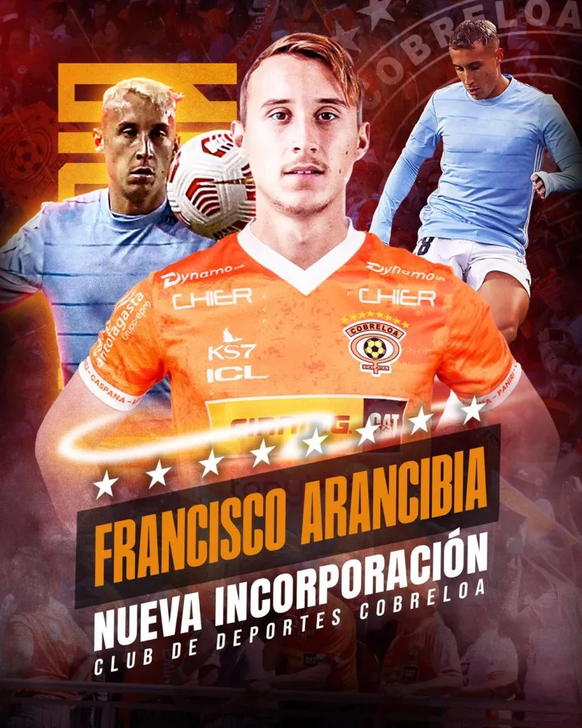 Francisco Arancibia jugará en Cobreloa durante 2024 (Photosport)