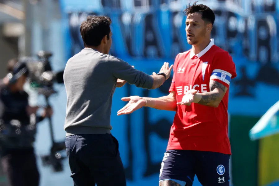 Zampedri respalda el trabajo de Nico Núñez en la UC | Foto: Photosport