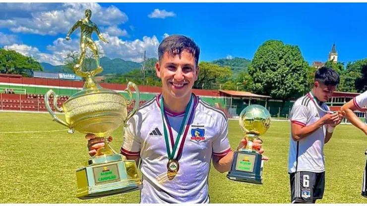 ¿Brillará el 2024? Delantero de Colo Colo Sub 20 fue elegido el mejor jugador de la Copa Xerém