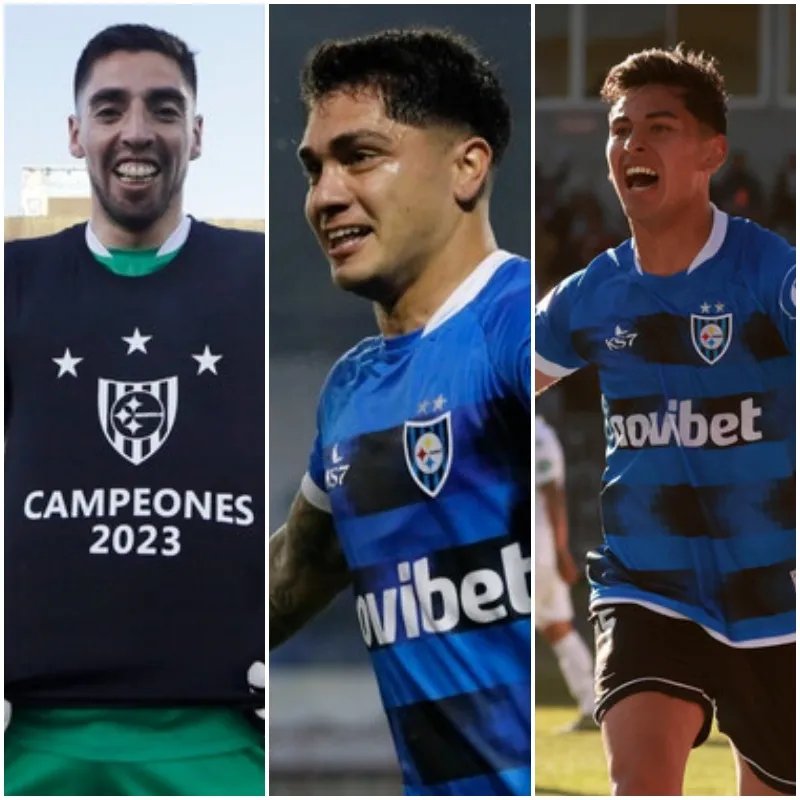 Castellón, Montes y Rodríguez. Los tres acereros que se van a la U, según Mauricio Israel (Photosport)