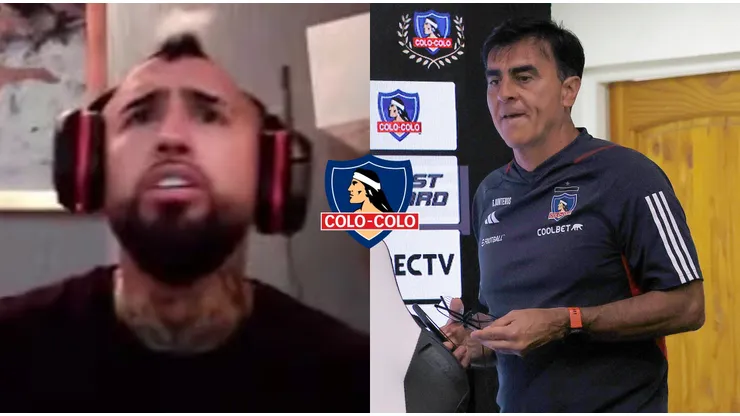 Vidal dio su punto de vista de la salida de Quinteros de Colo Colo.
