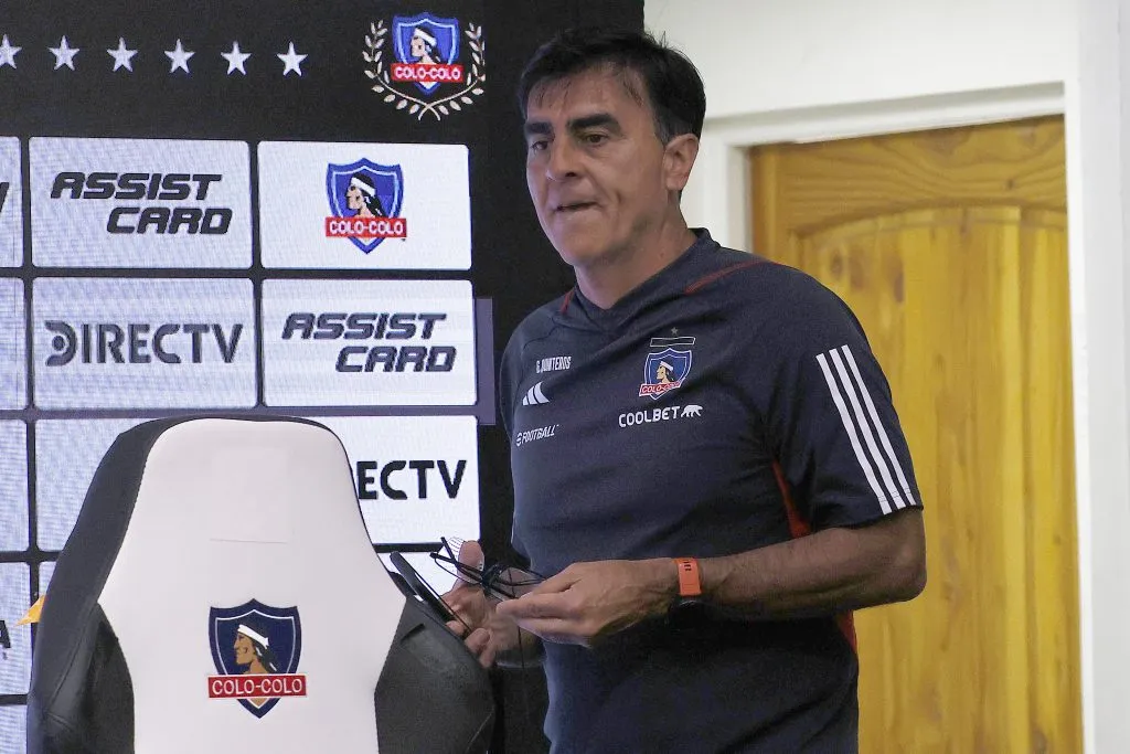 Quinteros acaba de abandonar la banca de Colo Colo | FOTO: Dragomir Yankovic/Photosport