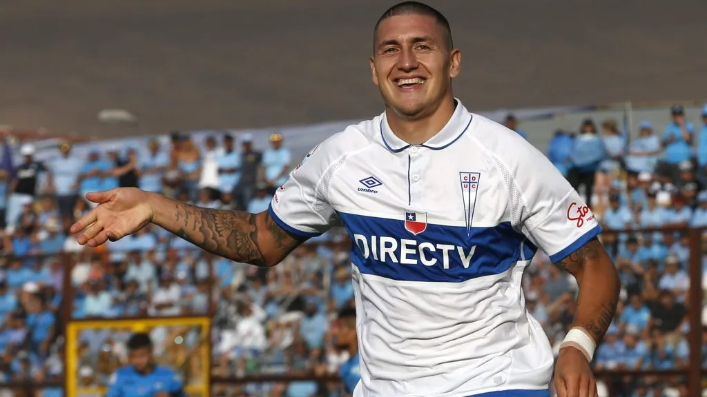 Nicolás Castillo otra vez está en jaque en la UC (Photosport)