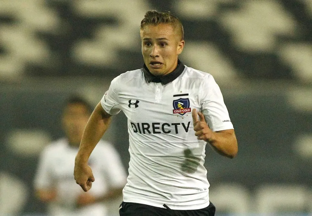 Benjamín Berríos en sus inicios en Colo Colo. (Foto: Photosport)