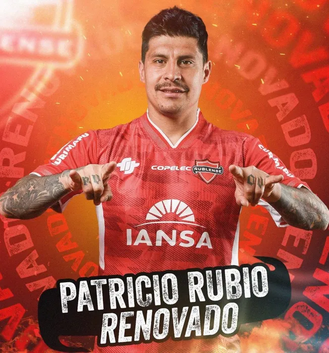 Patricio Rubio seguirá festejando goles en Ñublense (@NublenseSADP)
