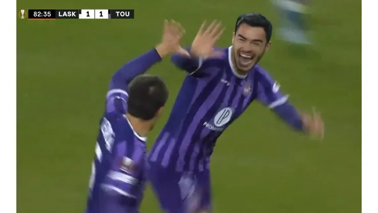 Gabriel Suazo marcó tanto del triunfo del Toulouse.