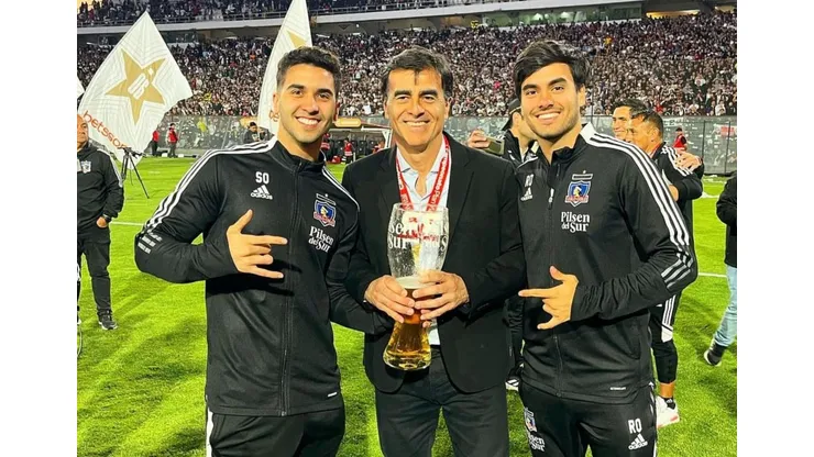 Sebastián Quinteros salió en defensa de su padre y ahora celebró su cuarto título con Colo Colo. (Foto: Instagram)