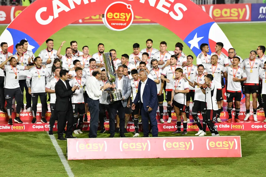 Colo Colo se coronó campeón de la Copa Chile (Foto: Photosport)