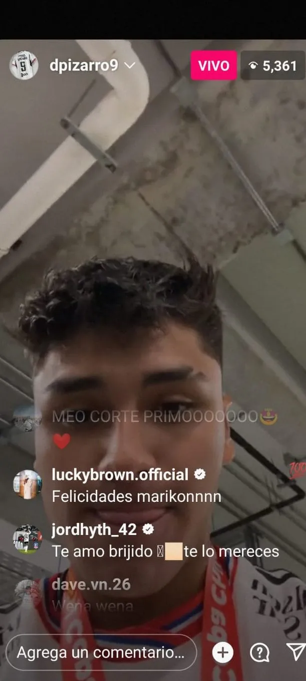El mensaje de Jordhy Thompson