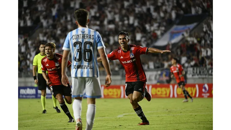 Vicente Pizarro anotó el tercer gol para Colo Colo en la final de la Copa Chile. (Foto: Pedro Tapia/Photosport)