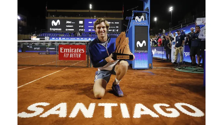 Nicolás Jarry defenderá su título en el Chile Open.