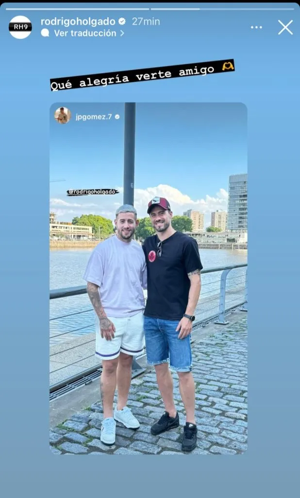 Ambos jugadores compartieron camarín en Curicó Unido | FOTO: Instagram