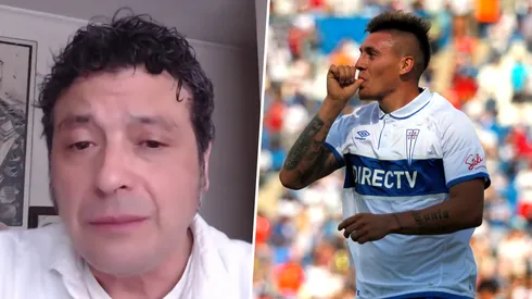 Marco Sotomayor le golpea la mesa a Nicolás Castillo.