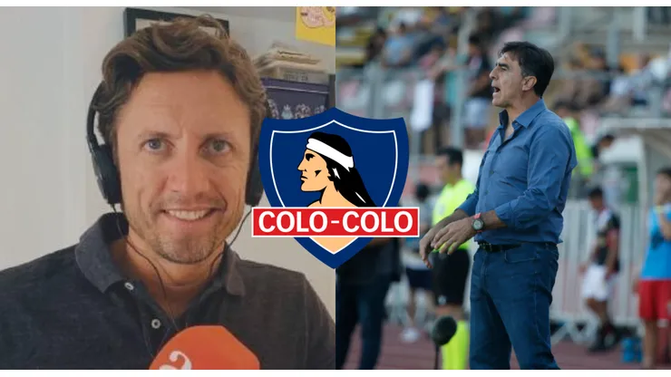 Pancho Sagredo se pone en el lugar de Gustavo Quinteros.
