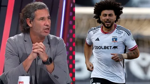 Dante Poli cree que Colo Colo debería tomar una drástica medida con Maximiliano Falcón (Foto: ESPN | Photosport)