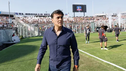 Gustavo Quinteros se refiere a su continuidad en Colo Colo (Foto: Photosport)