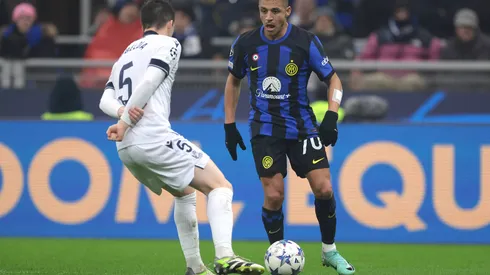 El chileno jugó solo 65 minutos en el empate sin goles del Inter ante la Real Sociedad