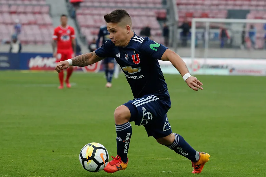 Soteldo jugando por la U. | Foto: Photosport