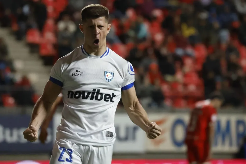Cris Martínez puede salir de Huachipato tras salir campeón (Photosport)