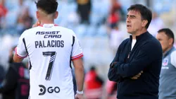 El entrenador Gustavo Quinteros realiza los últimos ajustes en Colo Colo para la final de Copa Chile. (Foto: Jorge Loyola/Photosport)