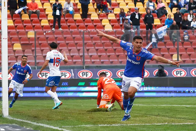 La U, amo y señor ante la UC en 2023 (Photosport)