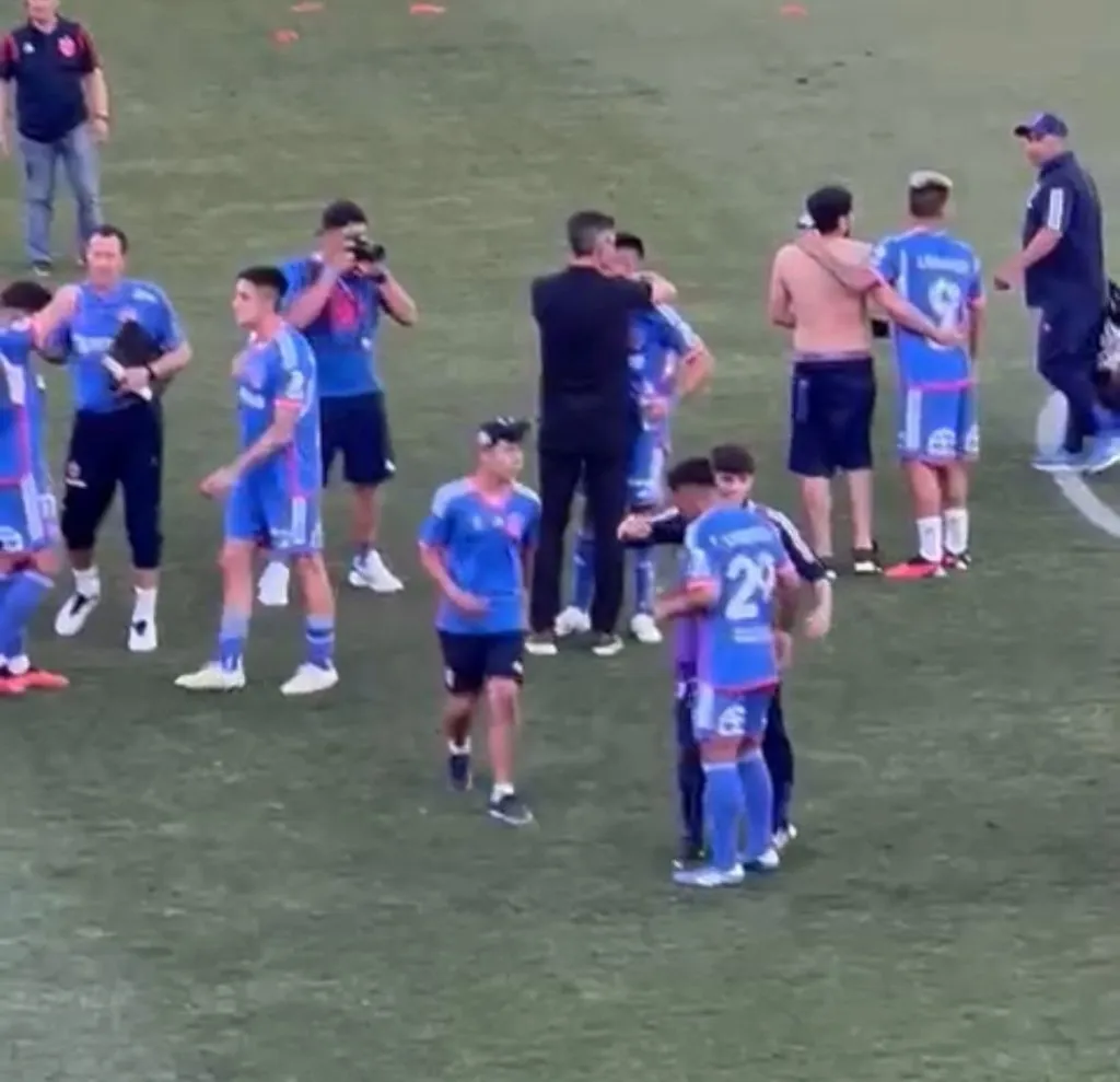 Con Matías Zaldivia (Bolavip)