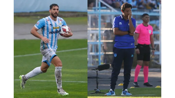 Joaquín Larrivey apuntó al mal armado del plantel de Magallanes. (Foto: Photosport)