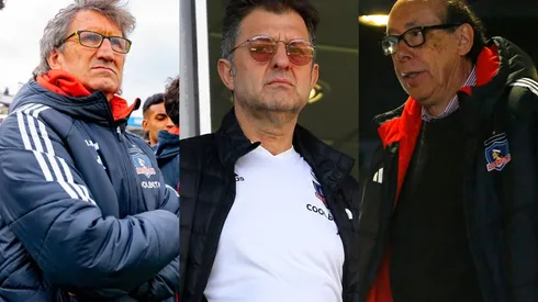 Daniel Morón, Aníbal Mosa y Alfredo Stohwing salieron a disparar tras el cierre de Campeonato para Colo Colo. (Foto: Photosport)