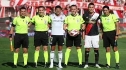 Ángelo Hermosilla (con el balón) se retira del fútbol profesional (Foto: Colo Colo)