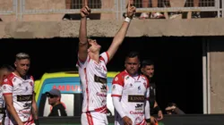 Manu López -al centro- se la juega a fondo y cree que Copiapó se salvará de caer al descenso