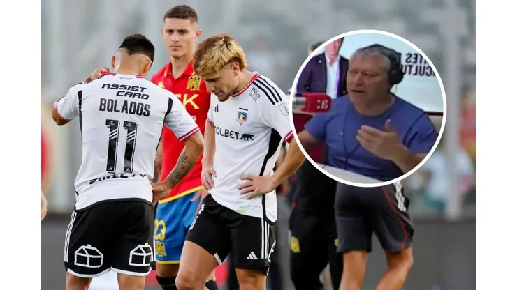 Pato Yáñez criticó el rendimiento de una de las figuras de Colo Colo. (Foto: Photosport)