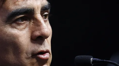 El entrenasdor Gustavo Quinteros defendió su trabajo en Colo Colo. (Foto: Dragomir Yankovic/Photosport)