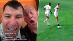 Medel no se guardó nada y se burló de Soteldo por el descenso de Santos