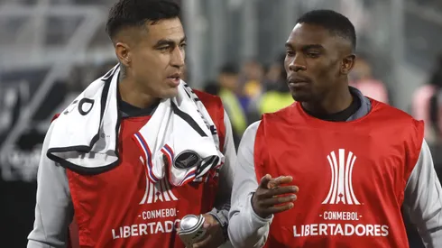 Darío Lezcano y Fabián Castillo llegaron como refuerzos pero no estarían en los planes de Colo Colo para el 2024. (Foto: Jonnathan Oyarzún/Photosport)