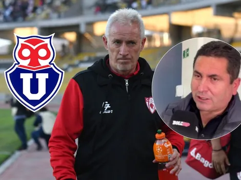 Pepe Ormazábal pide a Ivo Basay en el banco de la U