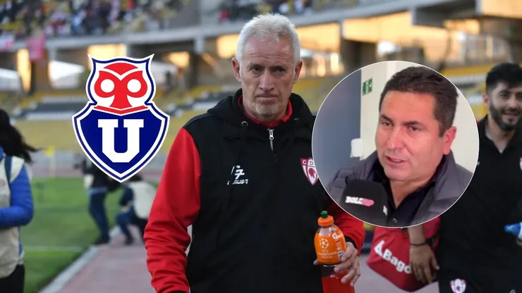 Pepe Ormazábal pide a Ivo Basay en el banco de la U