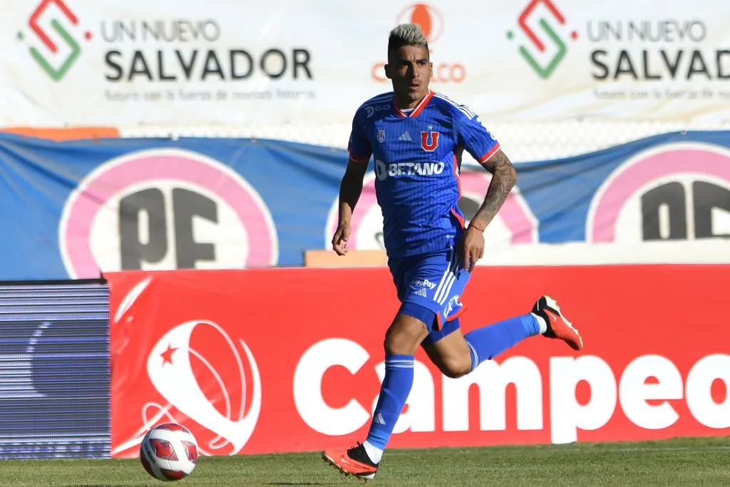 Fernández ha sido pieza clave para la U en este 2023 | Foto: Photosport